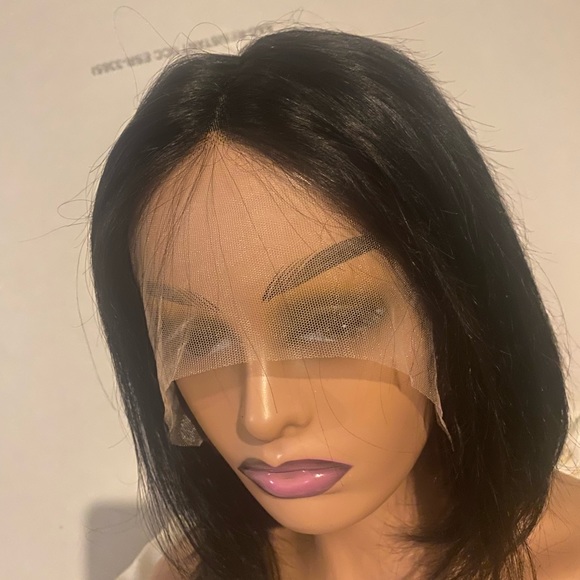 Wig 100% human for sale, short bob wig wig lace front human hair wigs for women. - Picture 7 of 15